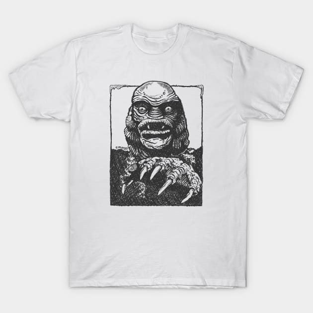 The Creature T-Shirt by ChrisDoesComics